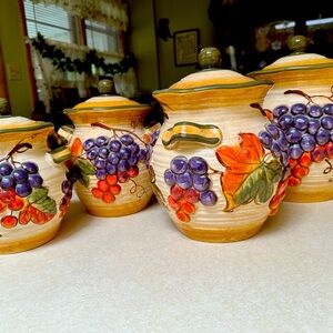 Certified International Tuscany Canister